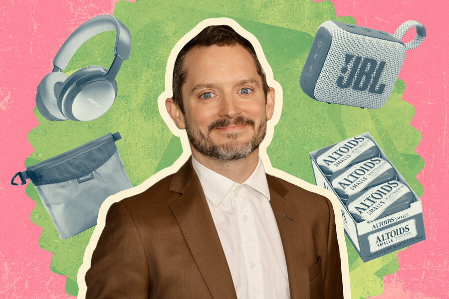 Elijah Wood Has an M&M Ritual When He Flies