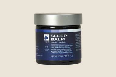 A small glass jar of sleep balm.