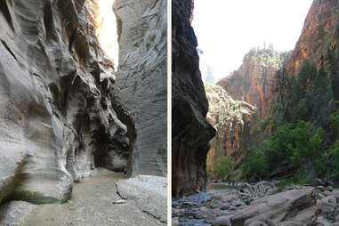 The Narrows in Zion National Park 