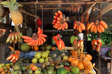 Fruits market Zanzibar