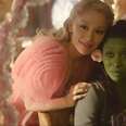 Ariana Grande and Cynthia Erivo, respectively as Galinda and Elphaba in Wicked (2024).