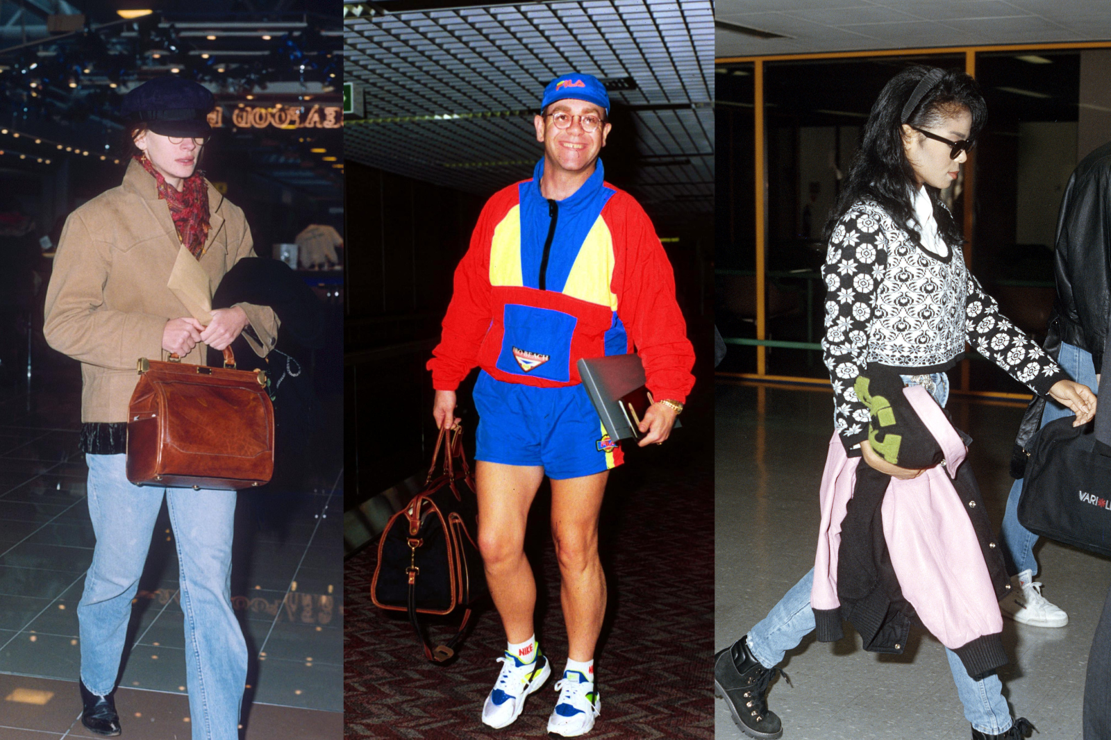 90s Celebrity Fashion at Airports: Pamela Anderson, Mariah Carey, Prince -  Thrillist