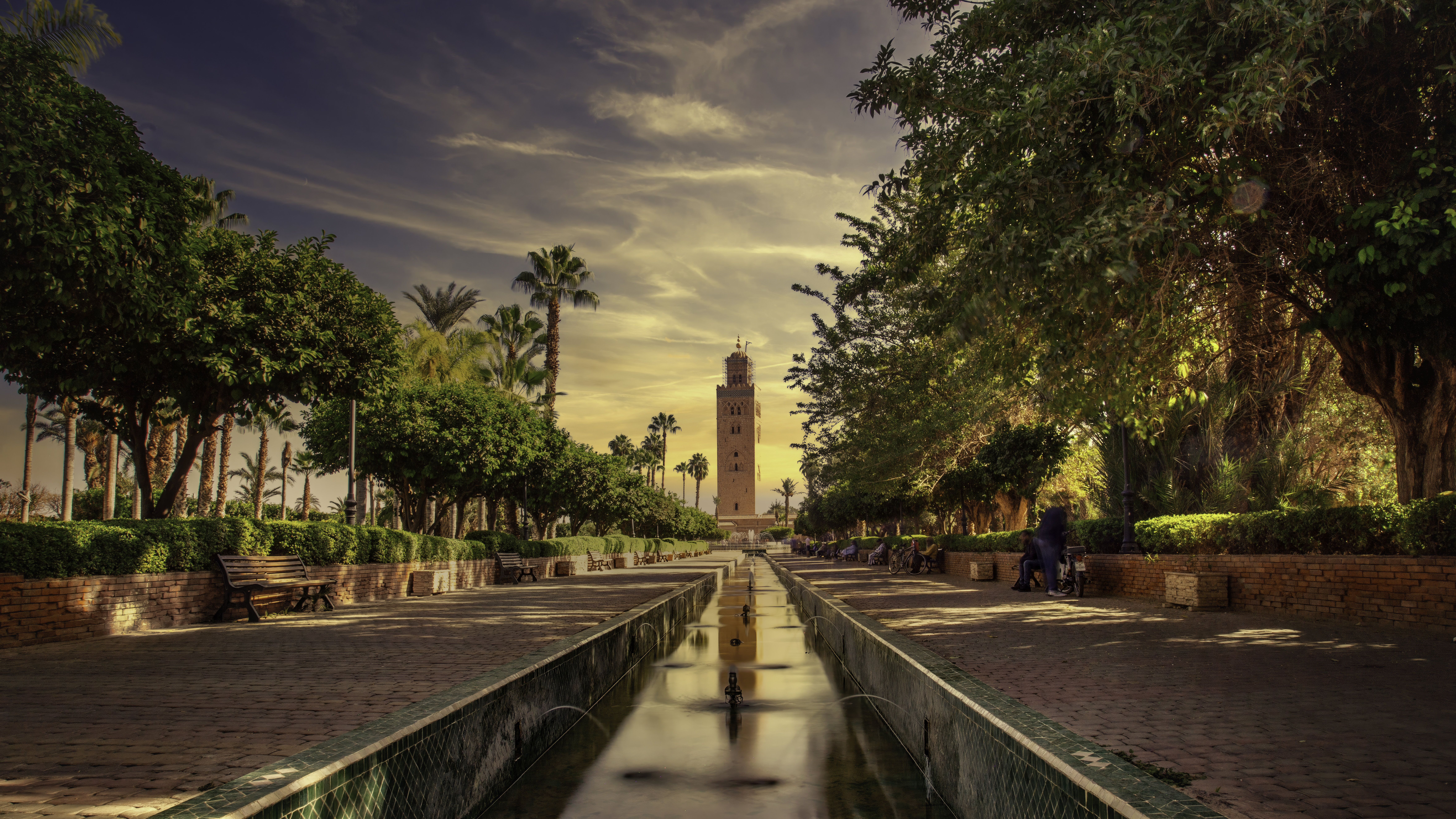 Kutubiyya Mosque in Marrakech morocco