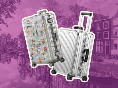 aluminum suitcase trend tiktok quiet luxury