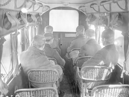 The first in-flight movie