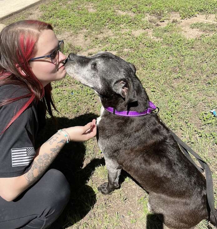 Emotional Photos Show Puppy When He First Arrived At Shelter — And 10 Years Later