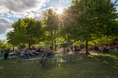 Milwaukee Estabrook Beer Garden