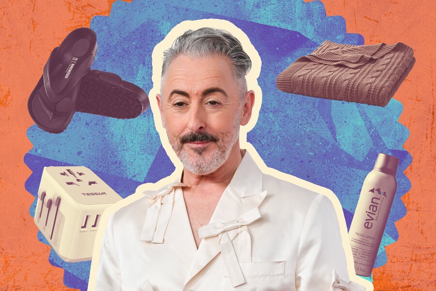 Facial Mist, Too Many Books, and Other Things Alan Cumming Won’t Travel Without