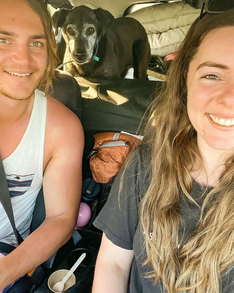 Couple Gives Their 19-Year-Old Dog The Best Last Day By Getting Married