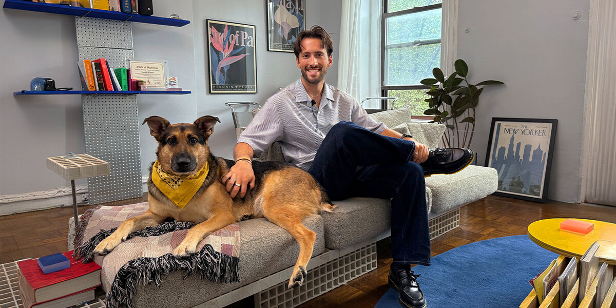 Architect Builds A Couch For His Dog - Videos - The Dodo