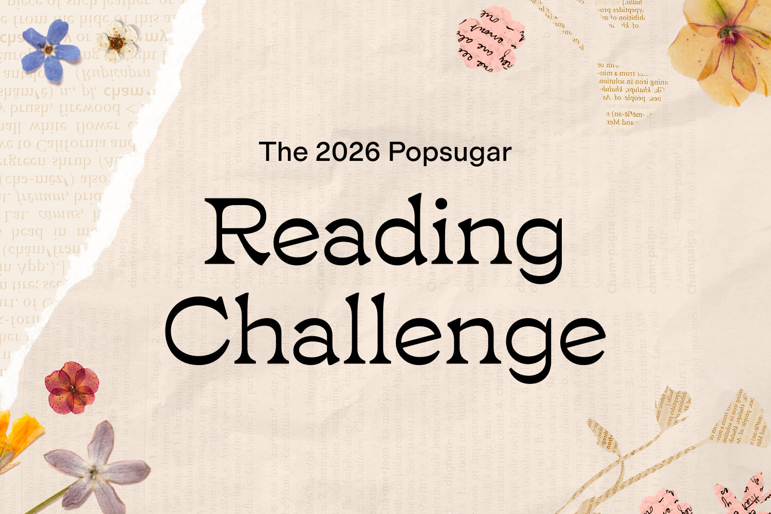 The 2026 Popsugar Reading Challenge