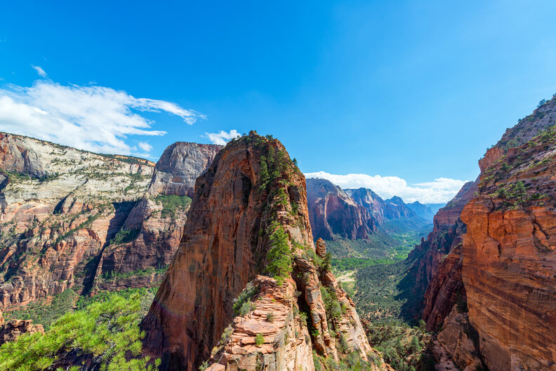 Overlooking Zion National Park