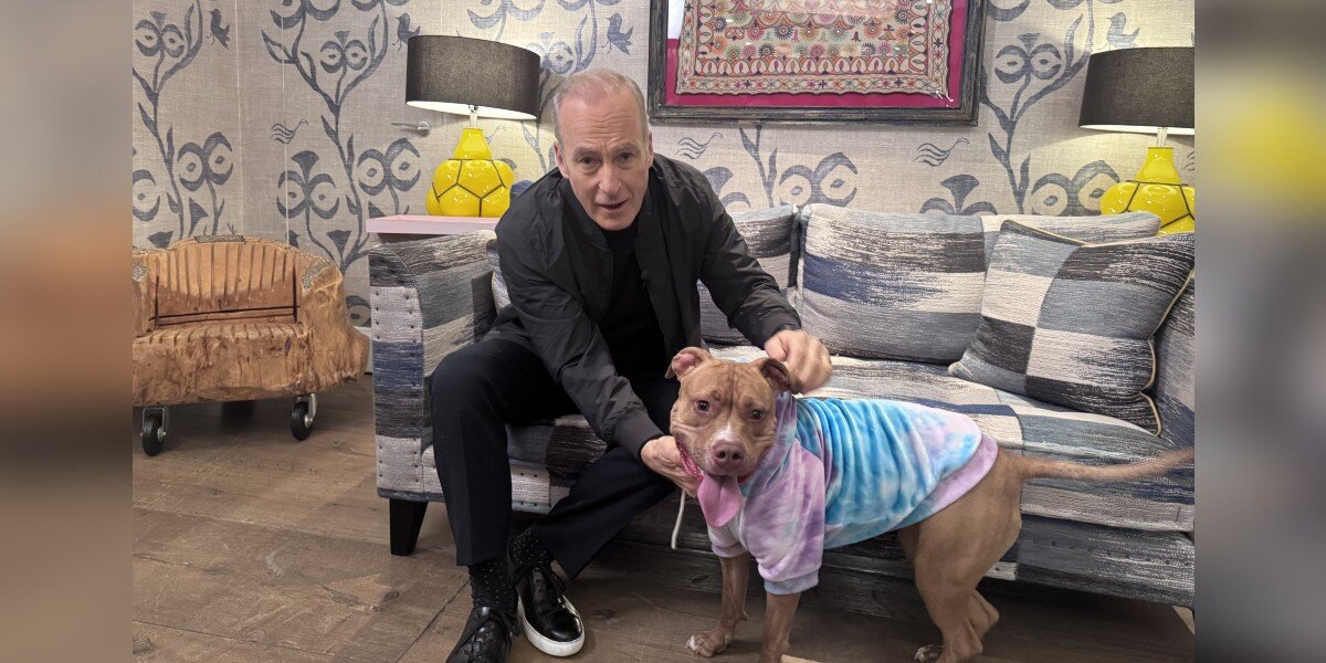 Bob Odenkirk and dog