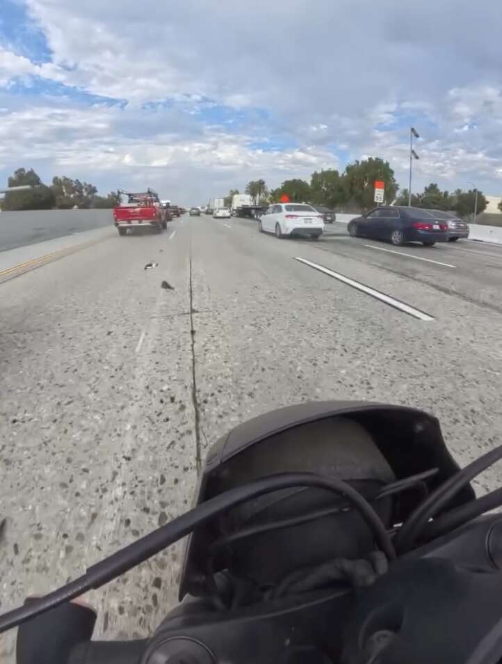 Diego on his motorcycle