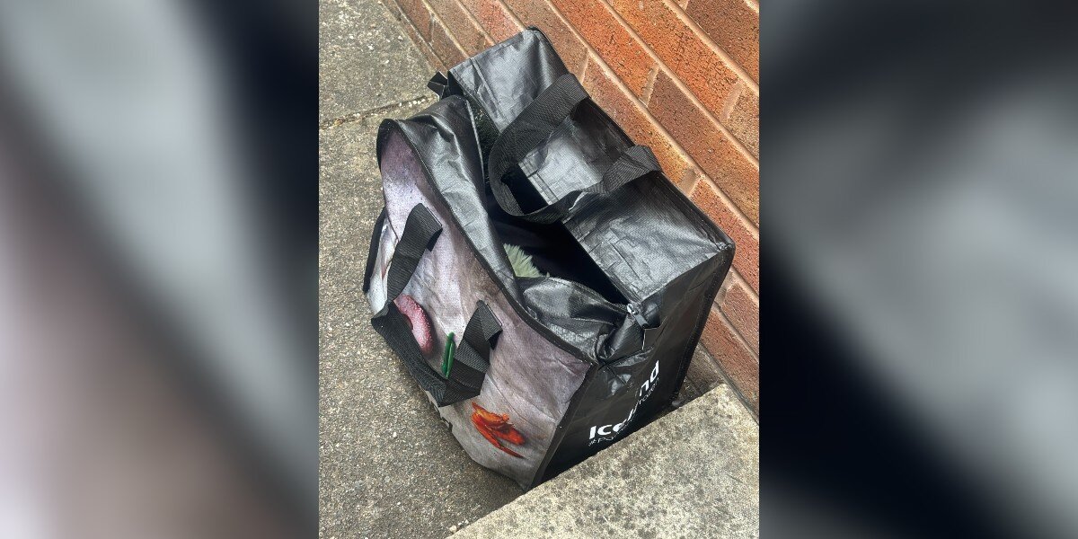 Workman Spots Shopping Bag Near Basketball Court — Then Sees A