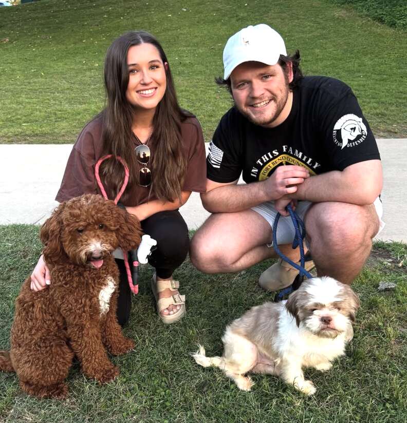 Georgie with his family