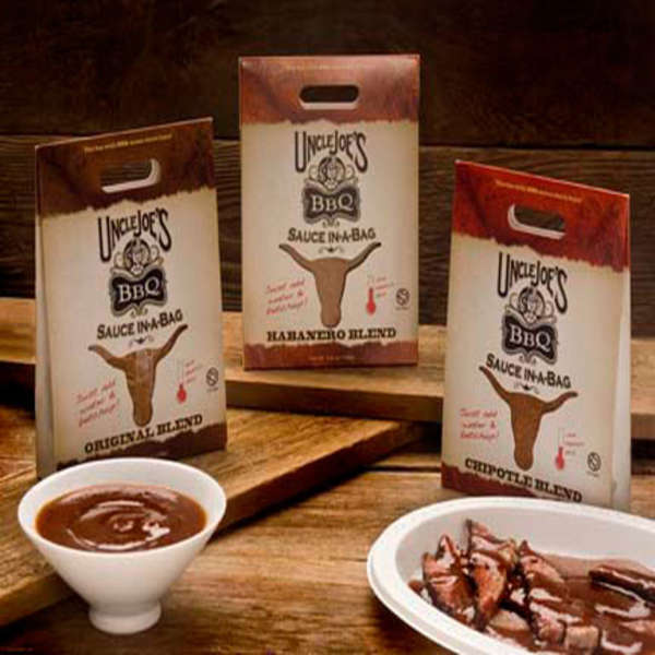 Uncle Joe's BBQ SauceInABag Thrillist