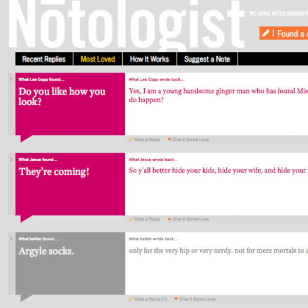 The Notologist - Thrillist