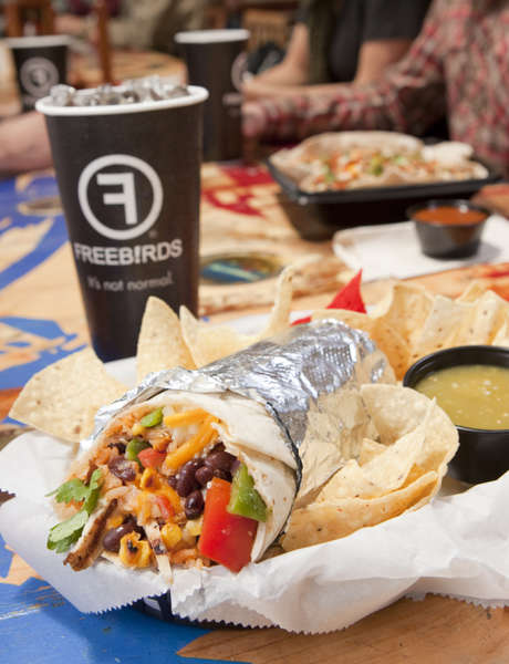 Freebirds World Burrito A Restaurant In Los Angeles Ca Thrillist