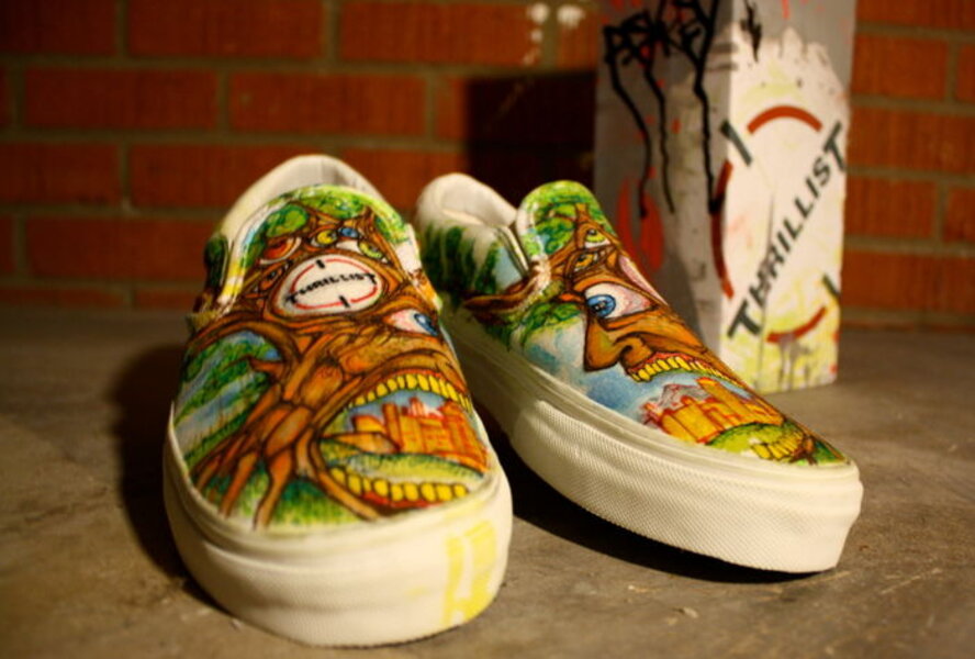 Wild Graffiti For Your Feet-y - Thrillist