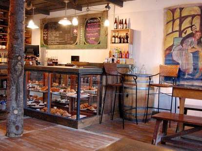 Interior of Row House Cafe in Seattle