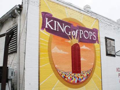 Exterior of King of Pops in Atlanta