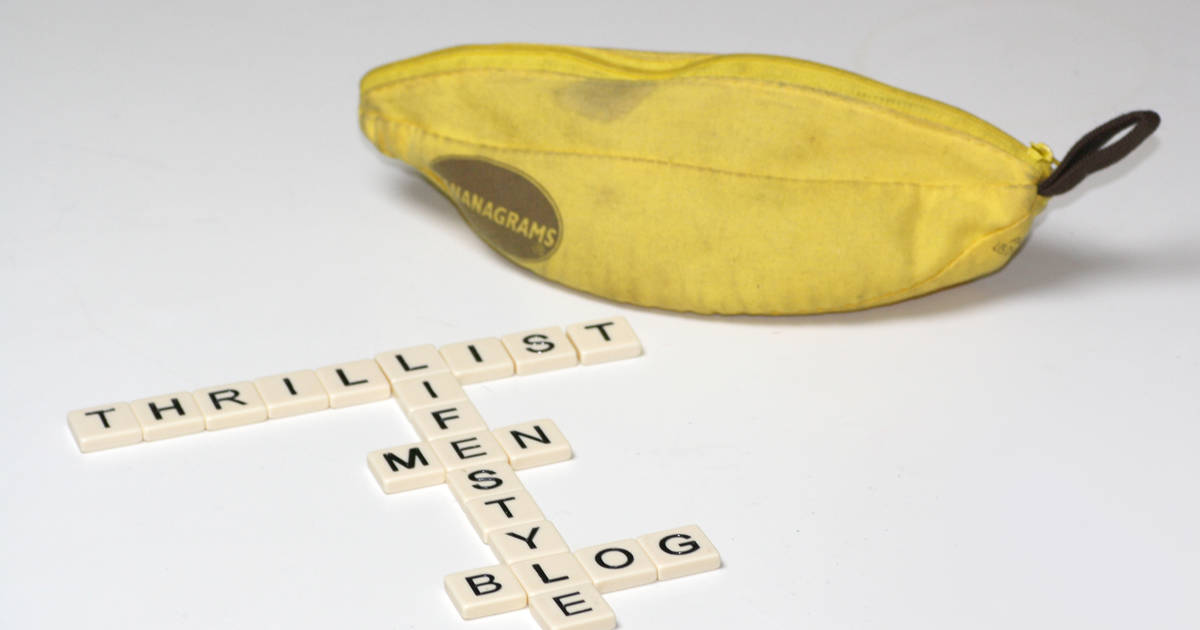 A whimsical twist on the traditional word game, Scrabble: Dr