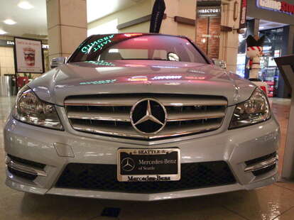 Mercedes Benz at Pacific Place Mall in Seattle
