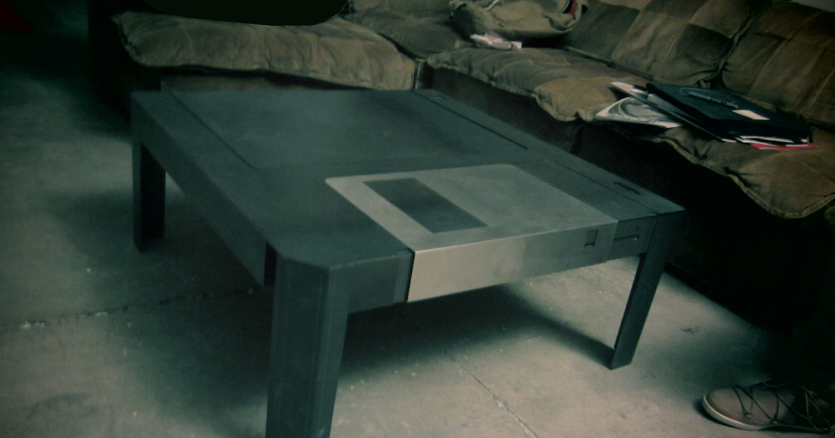 Floppy Disk Table Own Thrillist