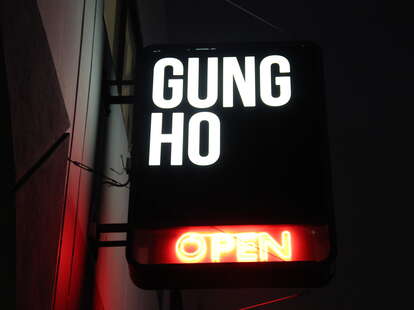 Gung Ho-Restaurant Sign-San Francisco