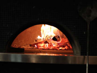 wood firing oven at under the sun