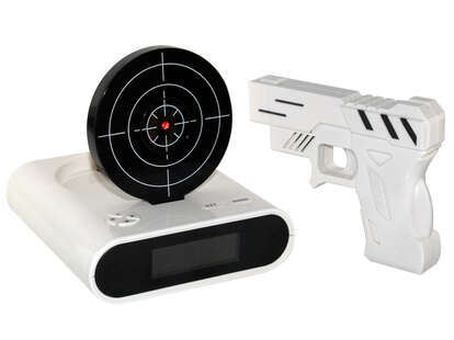 Gun Target Alarm Clock - Own - Thrillist Nation