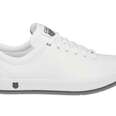 The timeless white tennis shoe