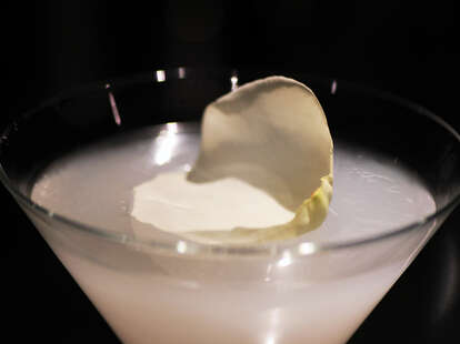 Buddha's Hand infused vodka, sake, grappa & grapefruit bitters