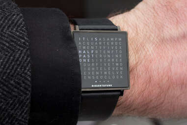 Qlocktwo discount watch ebay