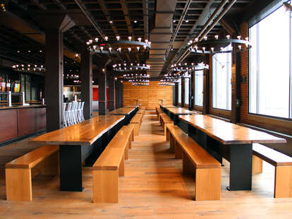 Harpoon Brewery's Beer Hall Interior--Boston