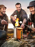 An eco-friendly stove that charges your phone