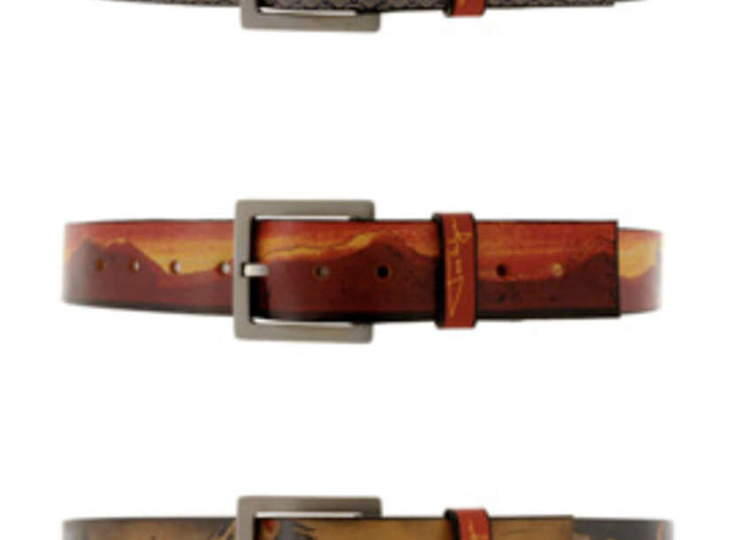 jon wye leather belts