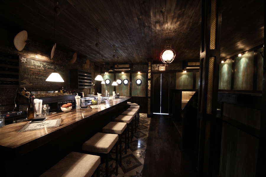 Desnuda BongSmoked Oysters, Blowtorched Ceviche, and Peppery