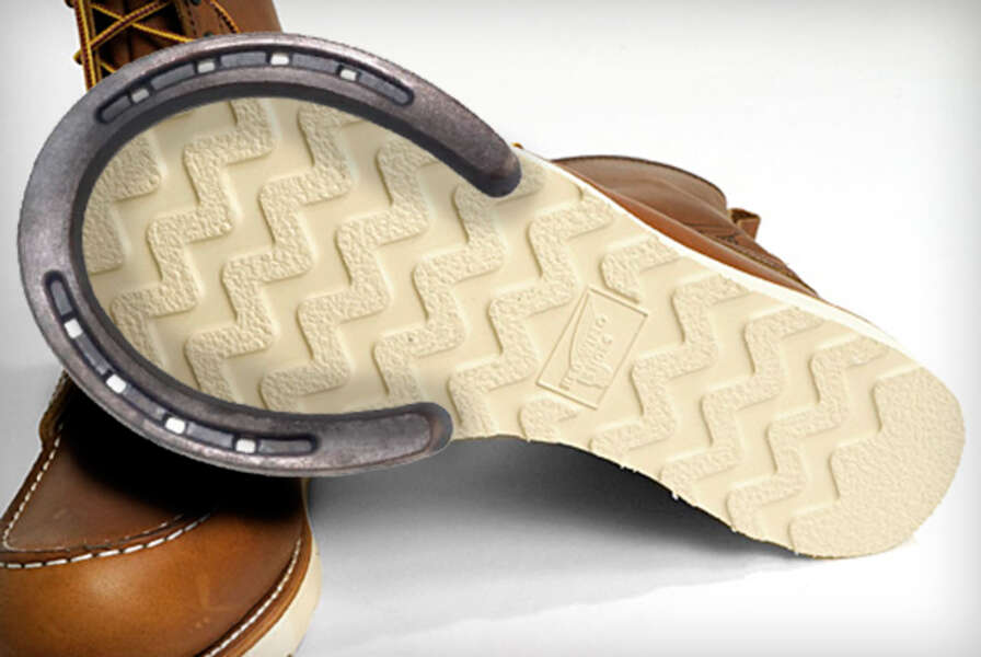 Red Wing Heritage + Blacksmith Collab 877 Horseshoe - Own - Thrillist ...