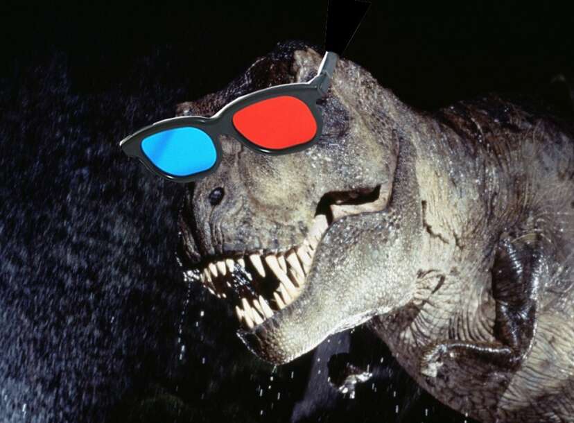 Как выглядит самый страшный динозавр Thrillist's Old-School 3D Movie Trailers - Entertainment - Thrillist Nation