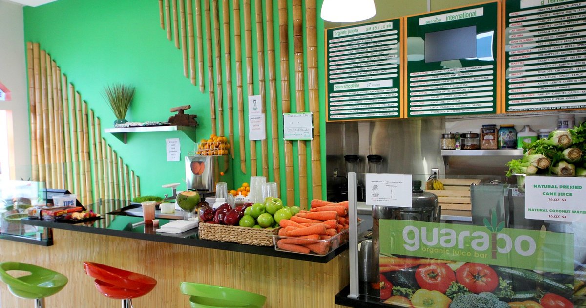 Guarapo Organic Juice Bar Eat Thrillist Miami