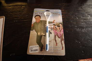 Fatty 'Cue Kim Jon Il tongue scraper