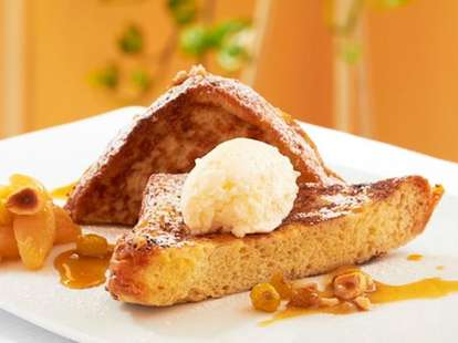 French toast for brunch at Mansion