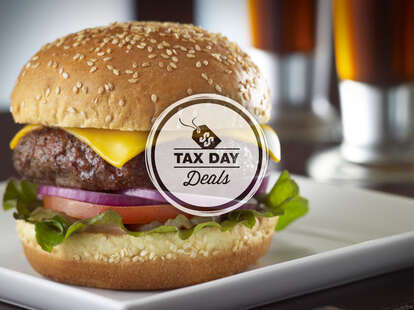 Discount burger for tax day at Daily Grill