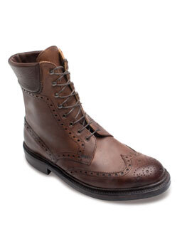 aston grey payton wingtip boot