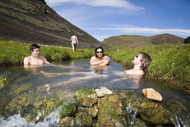 natural spas at ION Iceland