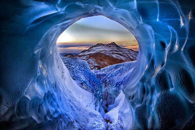 glacier walking at ION Iceland 