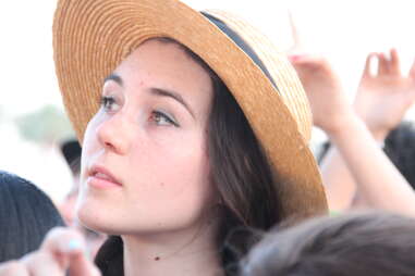 A girl at Coachella 2013