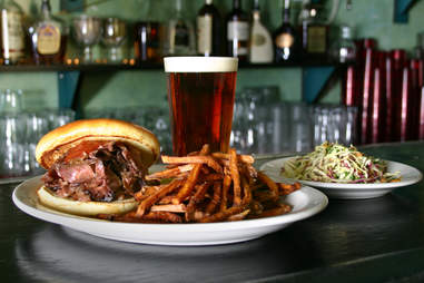 Sandwich at Smoke Daddy